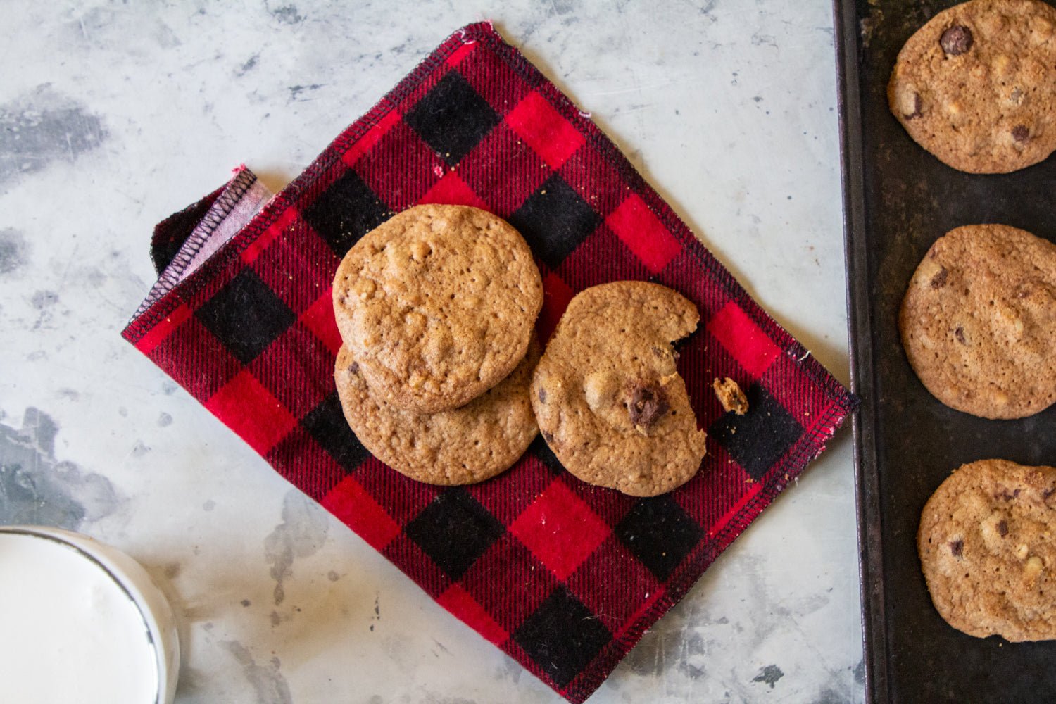 Buffalo Plaid Washable Paper(less) Towels Pre-Rolled, Set of 20 - Stella & Sol Sustainables
