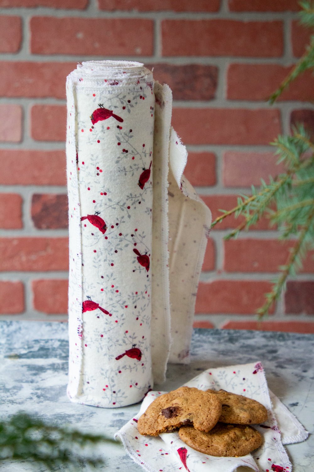 Cardinal Washable Paper(less) Towels Pre-Rolled, Set of 20 - Stella & Sol Sustainables