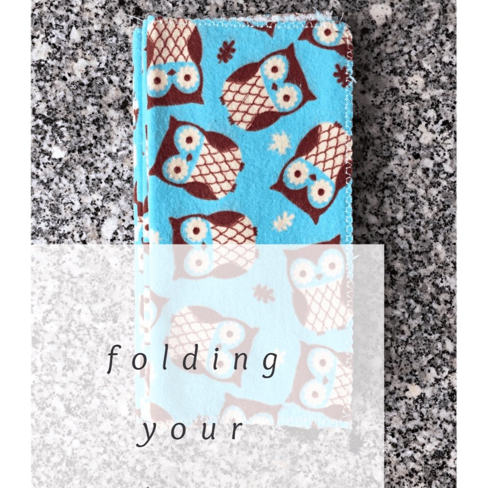 Folding Your Reusable Tissues - Stella & Sol Sustainables