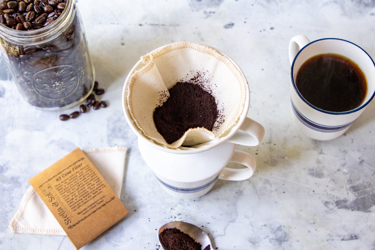 #2 Cone Coffee Filters - Stella & Sol Sustainables
