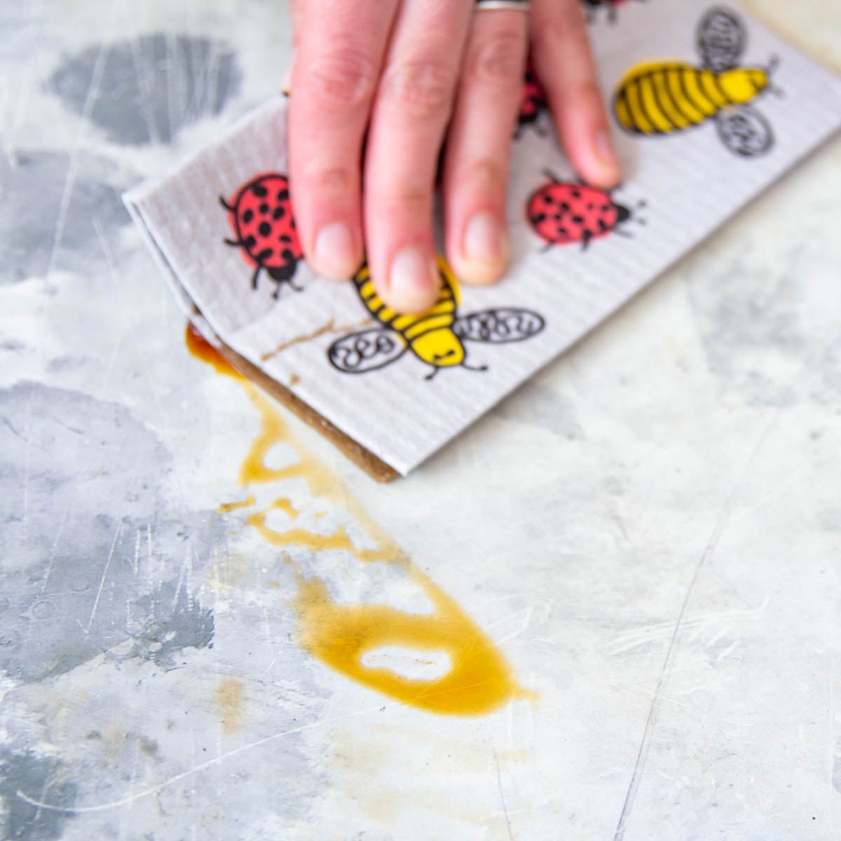 Bees and Bugs Swedish Dishcloth - Stella & Sol Sustainables
