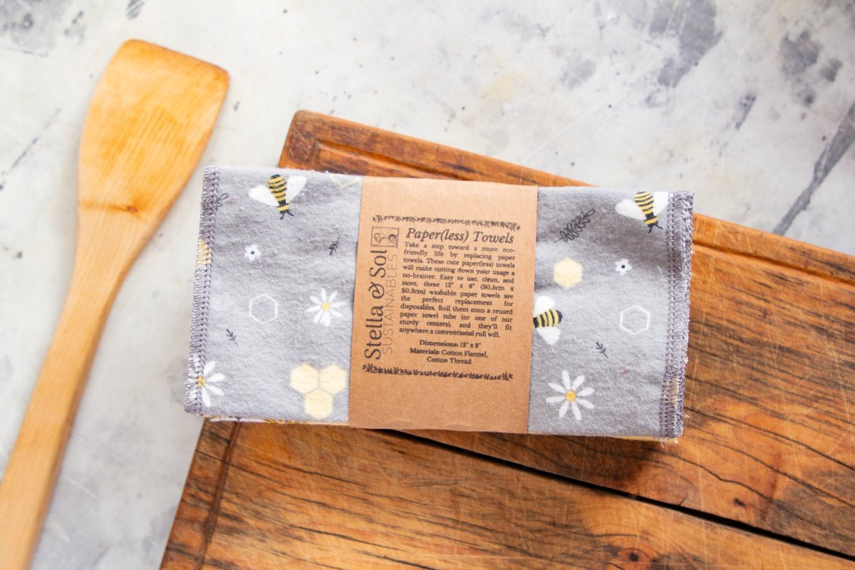 Swedish Dishcloths & Tea Towel Bundle — Yellow Bees — Steller Handcrafted  Goods