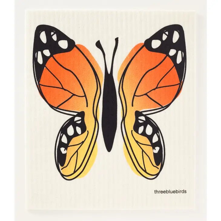 Butterfly Swedish Dishcloth - Stella & Sol Sustainables