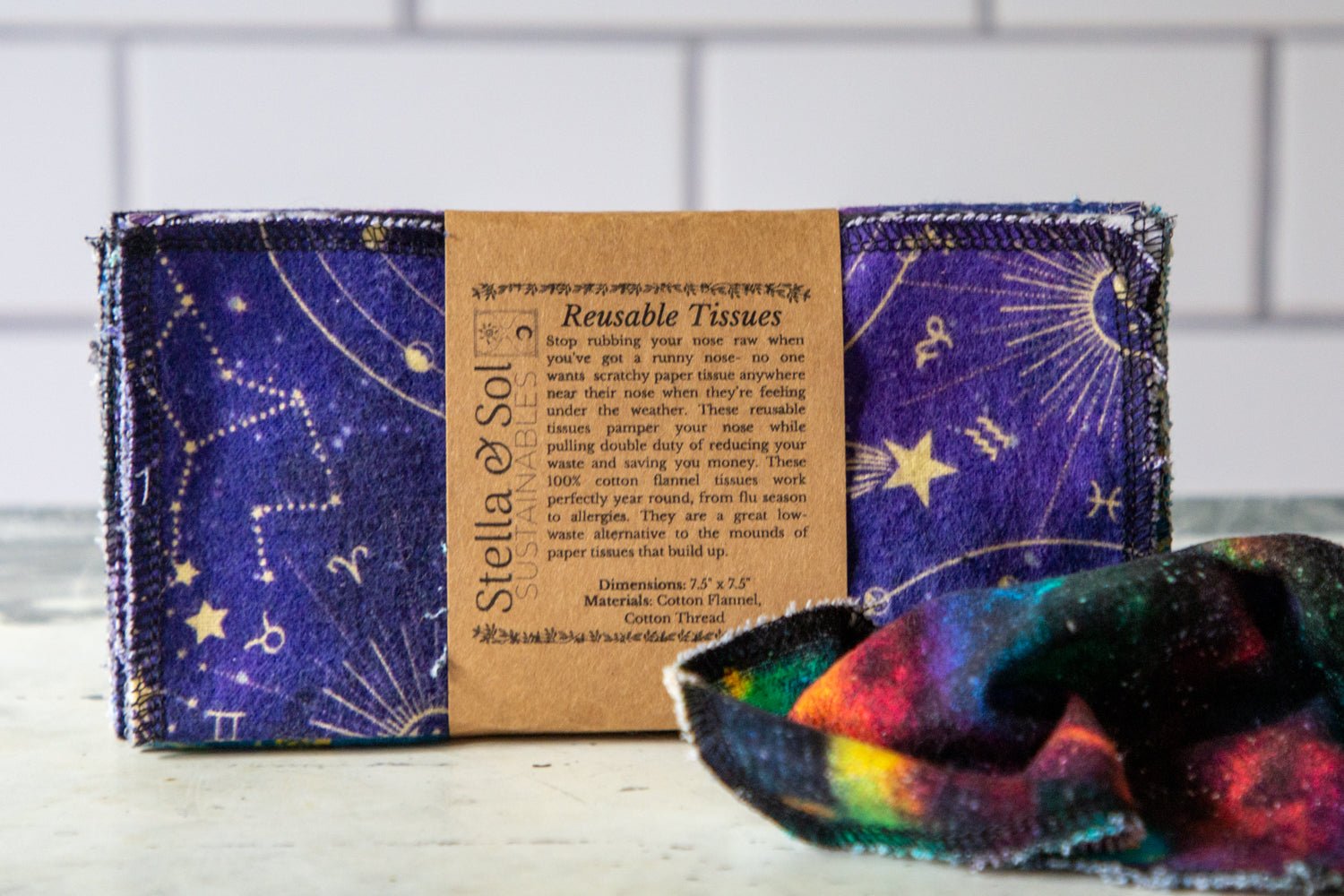 Space Tissues Surprise Prints - Stella & Sol Sustainables