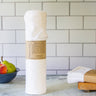 White Washable Paper(less) Towels Pre-Rolled, Set of 20 - Stella & Sol Sustainables